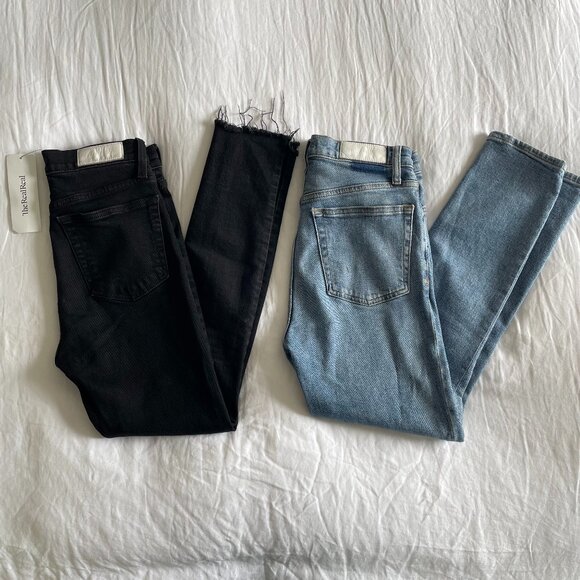 Re/Done Skinny (sz 27) Jean Bundle - Picture 1 of 9